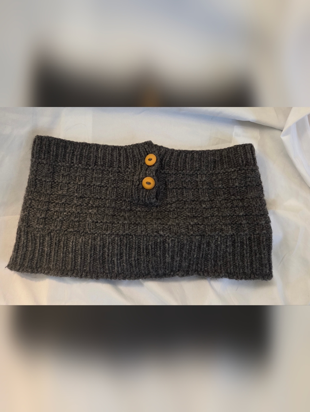 Homemade Neck Gator Grey